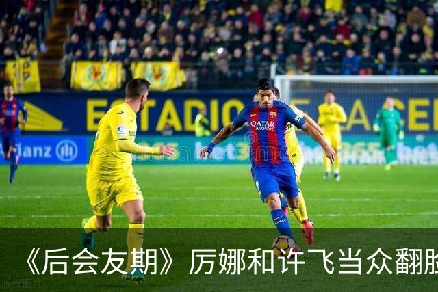 《后会友期》厉娜和许飞当众翻脸，差点打起来，把我看应激了