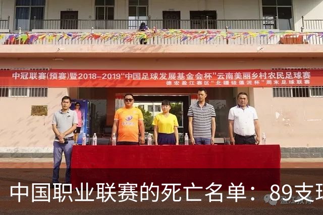 中国职业联赛的"死亡名单"：89支球队说散就散，谁在给中国足球挖坟