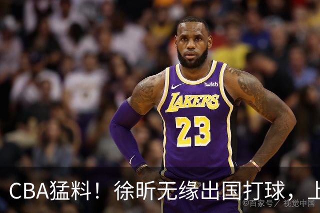 CBA猛料！徐昕无缘出国打球，上海两名大外援二选一，王哲林沈梓捷未通过体测